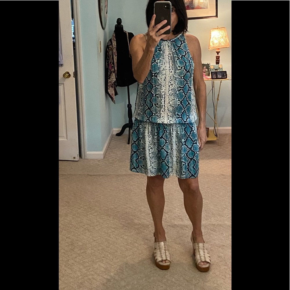 Ramy Brook 100% silk sleeveless dress, new condition